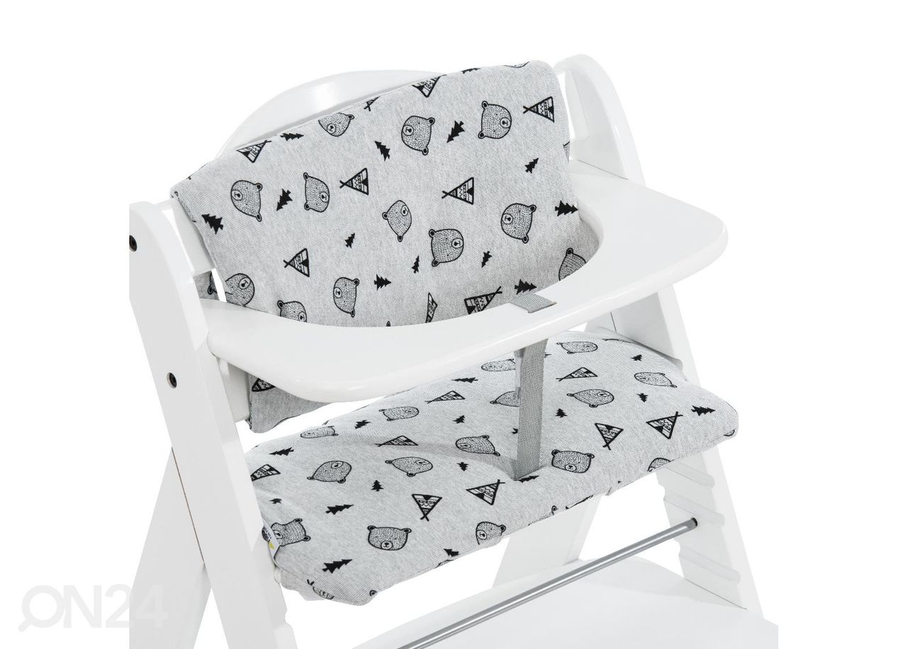 Syöttötuolipehmuste Hauck Select Alpha Deluxe Nordic harmaa kuvasuurennos