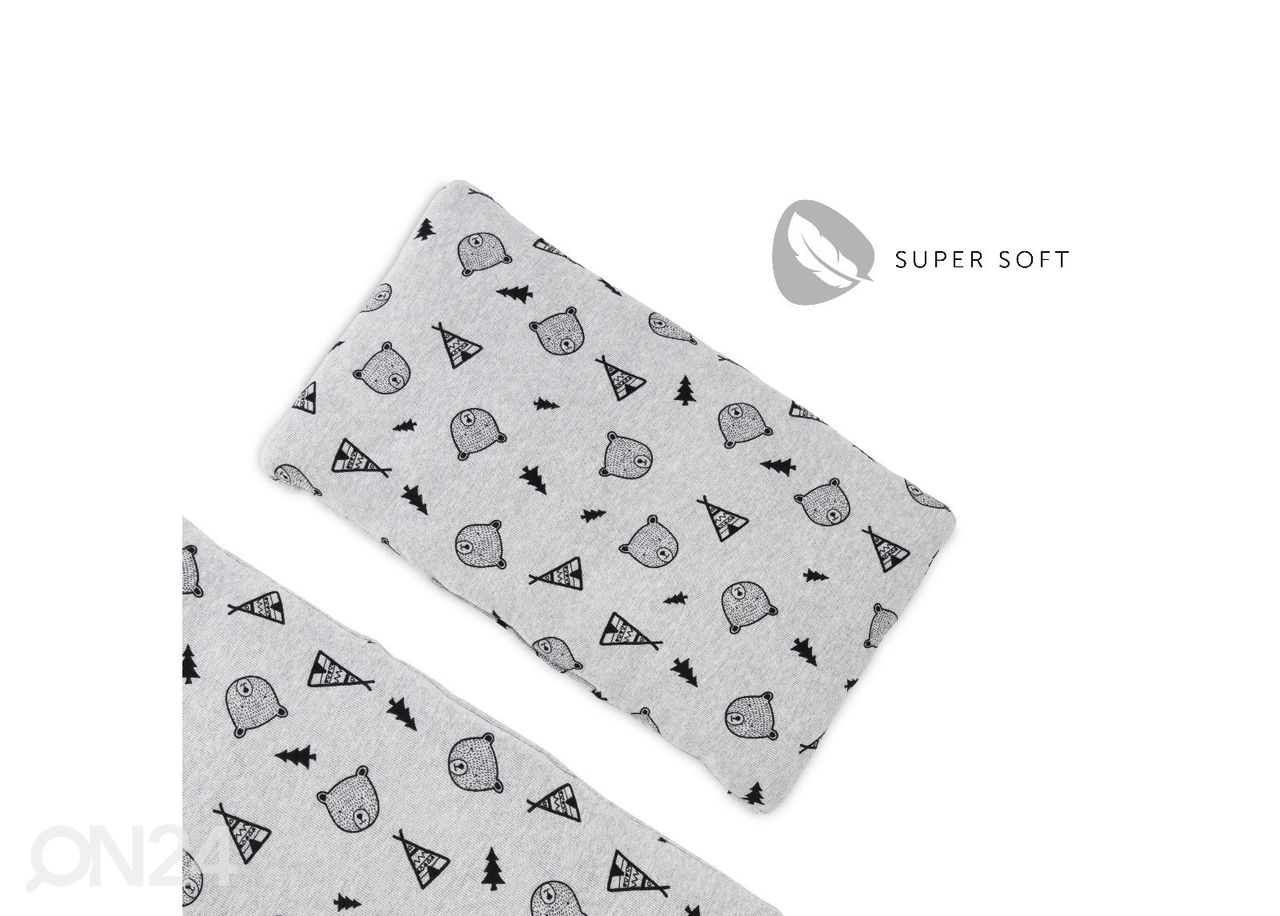 Syöttötuolipehmuste Hauck Select Alpha Deluxe Nordic harmaa kuvasuurennos