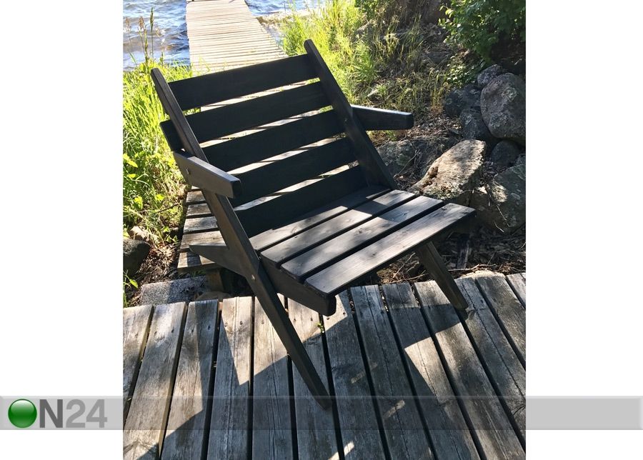 Taitettava puutarhatuoli kuvasuurennos