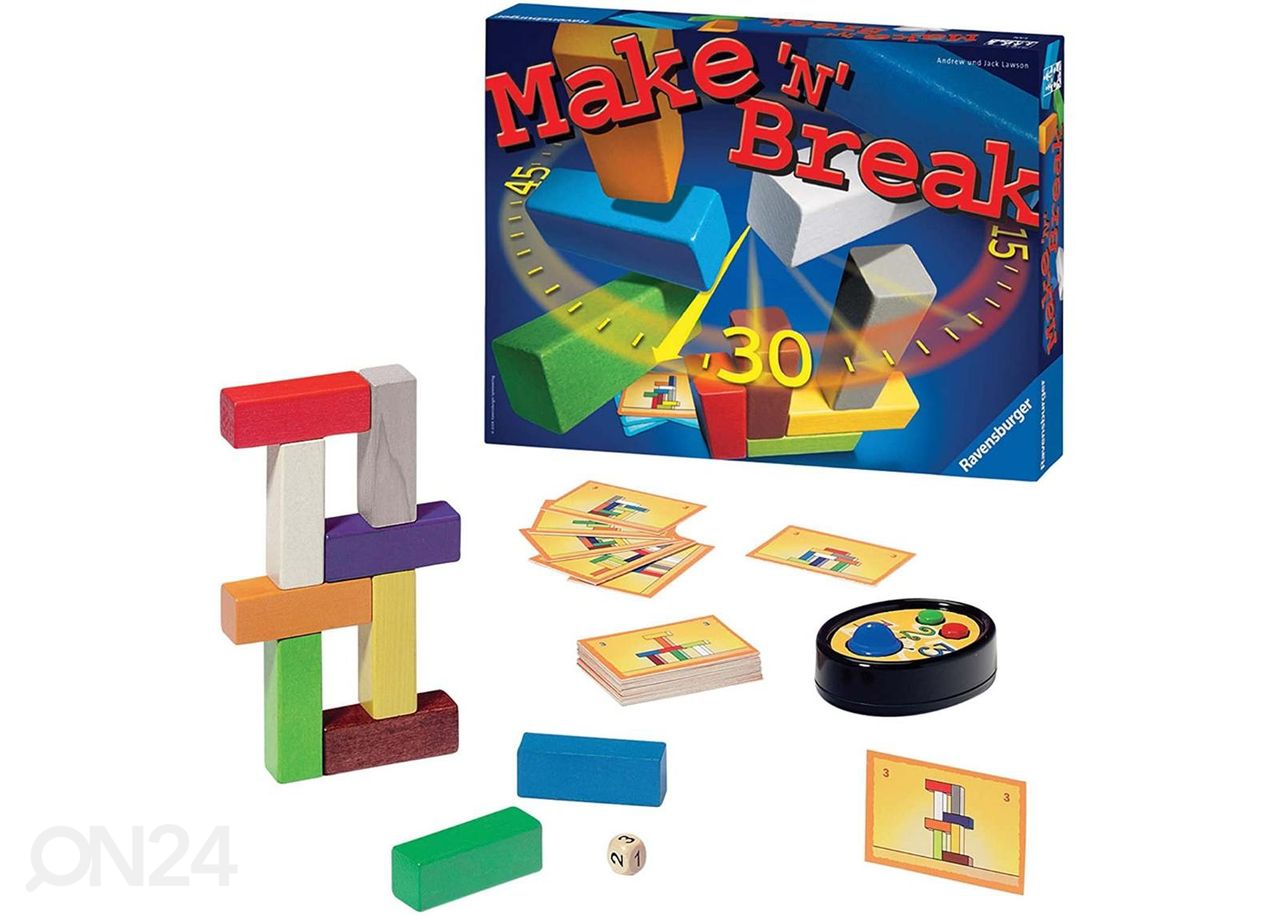 Taitopeli Rakenna ja tuhoa Ravensburger kuvasuurennos