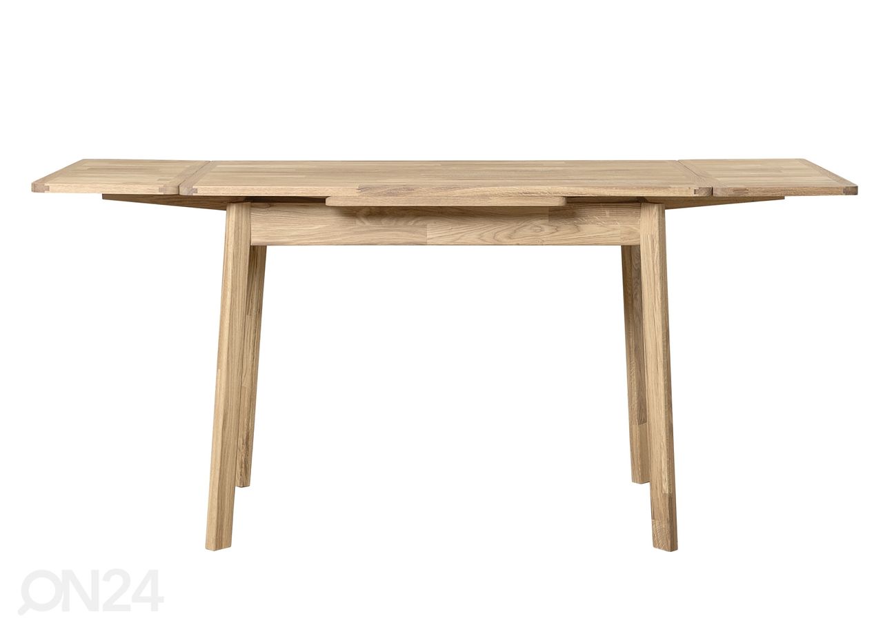 Tammi jatkettava ruokapöytä Mini1 110-170x65 cm, valkoinen öljy kuvasuurennos