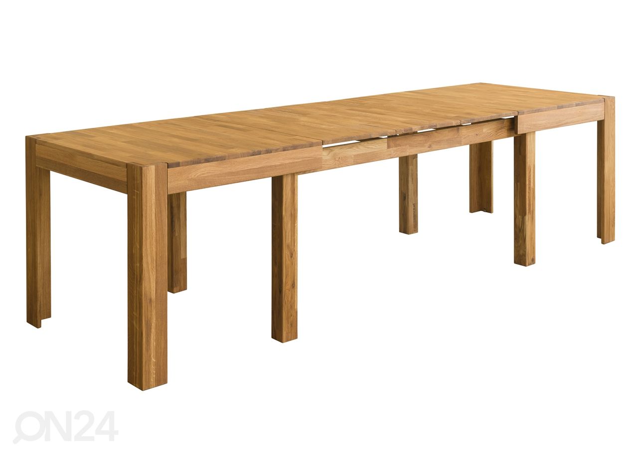 Tammi jatkettava ruokapöytä XL 160-280x90 cm kuvasuurennos