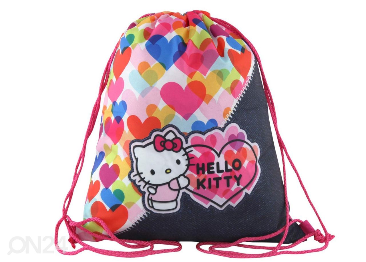 TARGET ergonominen selkäreppu Hello Kitty 4-osainen kuvasuurennos