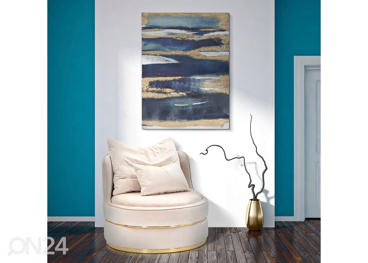 Taulu Dark Blue 60x80 cm kuvasuurennos