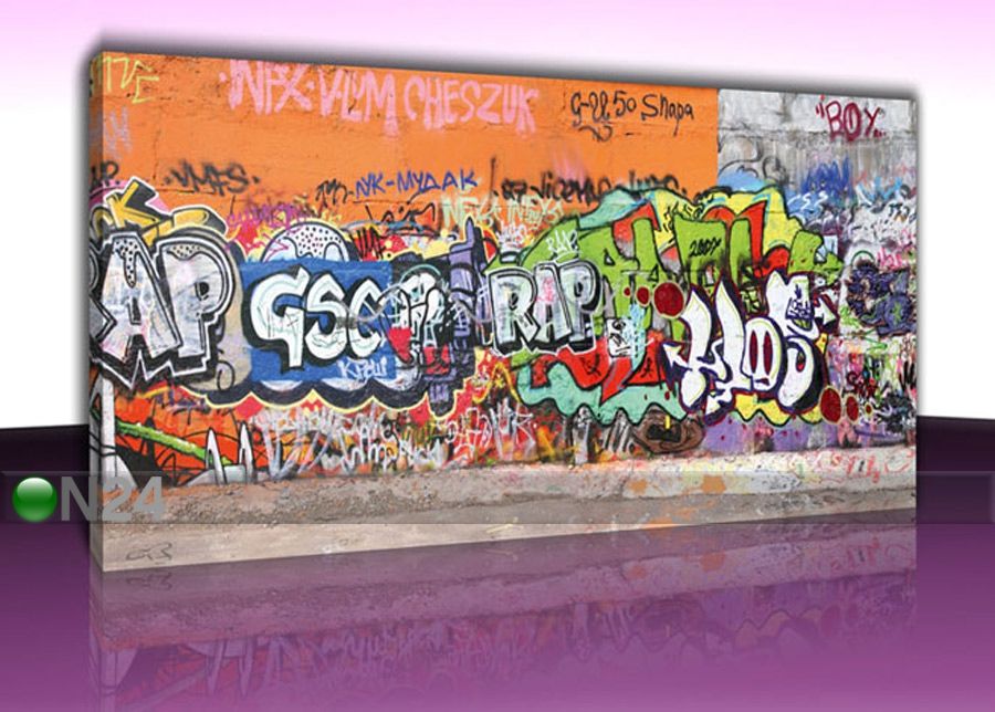 Taulu GRAFFITI kuvasuurennos