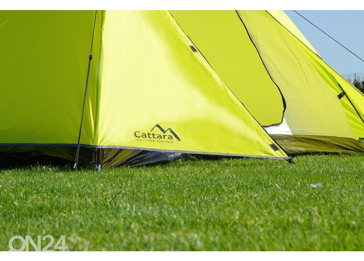Teltta 3 hengelle 210 + 110x210 cm PU3000 mm kuvasuurennos