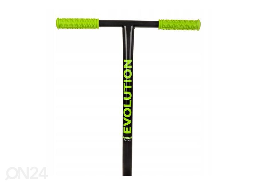 Temppupotkulauta Raven Rookie Lime kuvasuurennos