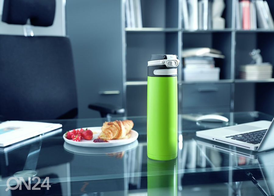 Termosmuki Flip 600 ml musta kuvasuurennos