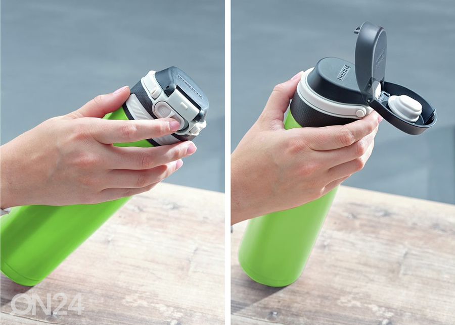 Termosmuki Flip 600 ml musta kuvasuurennos