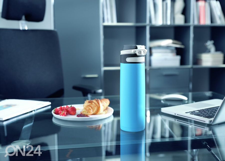 Termosmuki Flip 600 ml musta kuvasuurennos