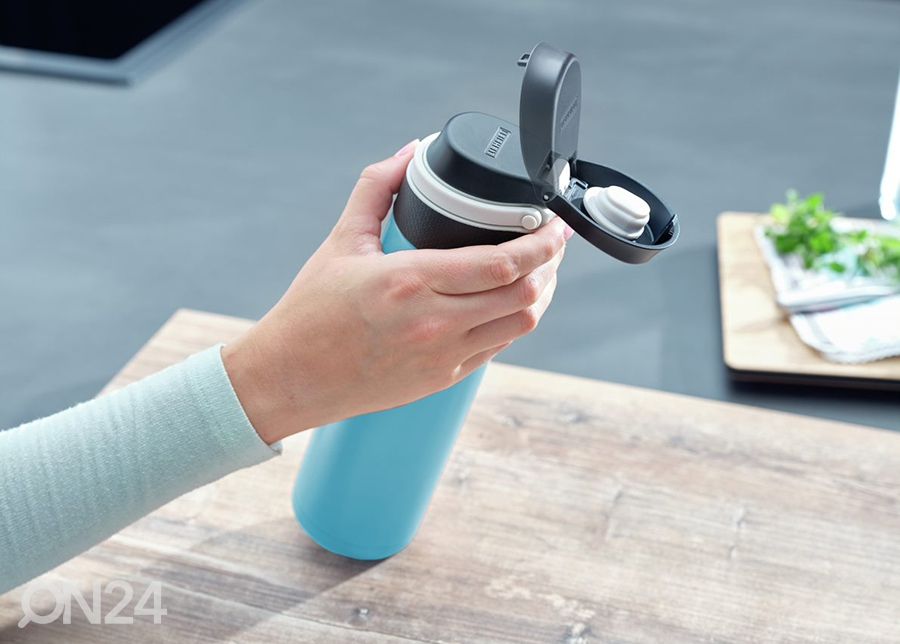 Termosmuki Flip 600 ml musta kuvasuurennos
