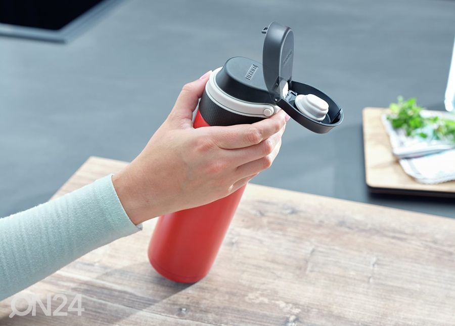 Termosmuki Flip 600 ml musta kuvasuurennos