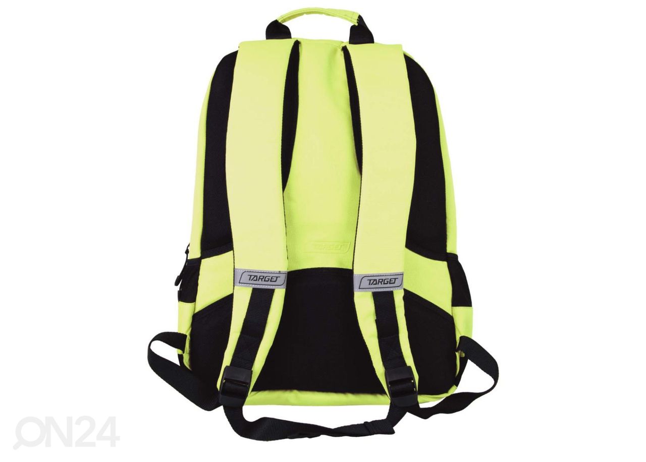 Tietokonereppu Target Fluo Neon Yellow kuvasuurennos
