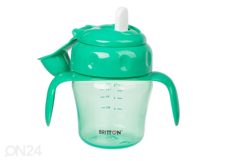 Tiivis, pehmeä nokkapullo Britton 150 ml (3 kpl) kuvasuurennos