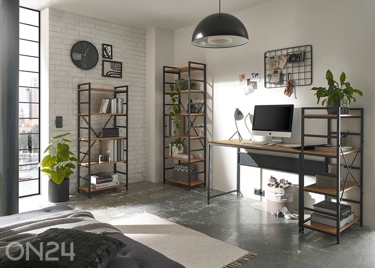 Toimistohylly Branca 117 cm kuvasuurennos