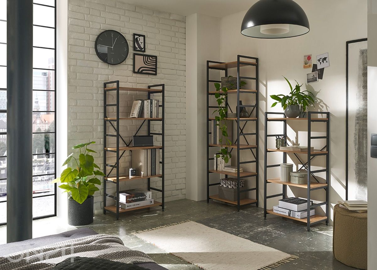 Toimistohylly Branca 184 cm kuvasuurennos