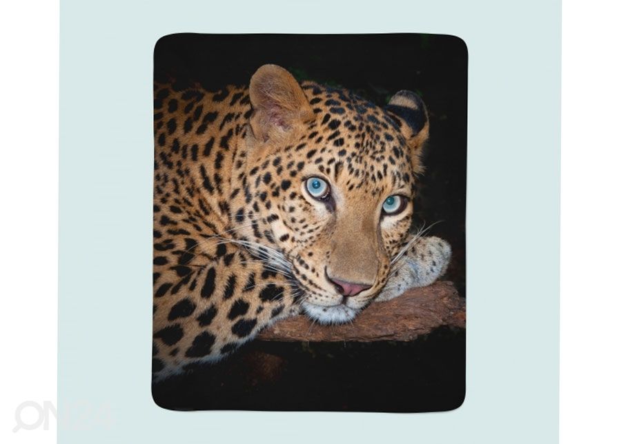Torkkupeitto Cheetah Eyes 130x150 cm kuvasuurennos
