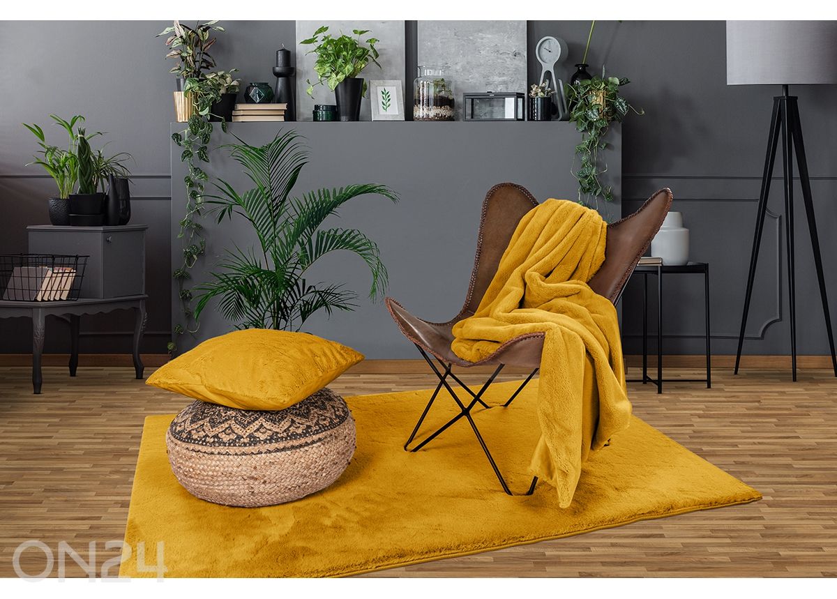 Torkkupeitto Heaven Yellow 150x200 cm kuvasuurennos