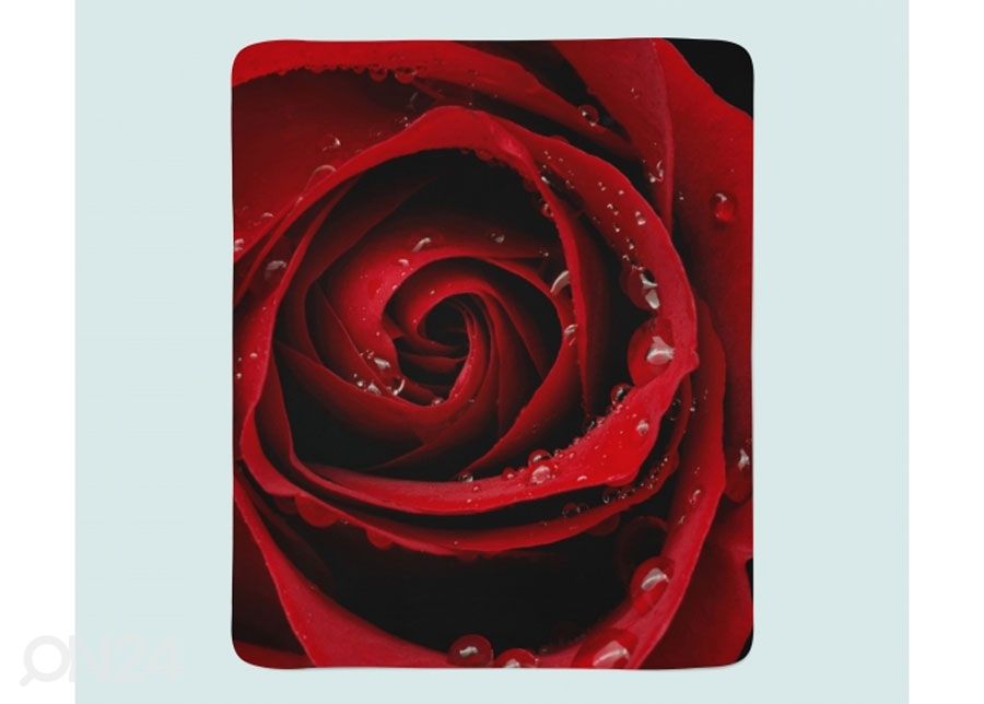 Torkkupeitto Red Rose 130x150 cm kuvasuurennos