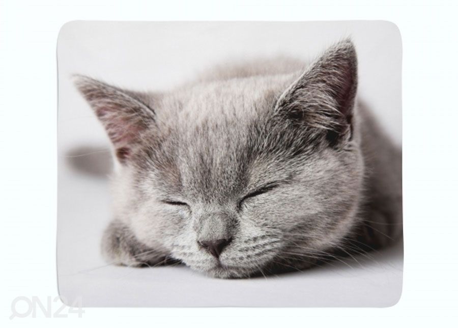 Torkkupeitto Sleeping Cat 130x150 cm kuvasuurennos