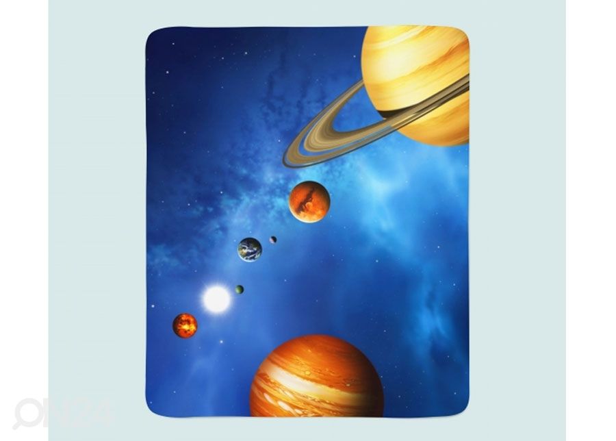 Torkkupeitto Solar System 130x150 cm kuvasuurennos