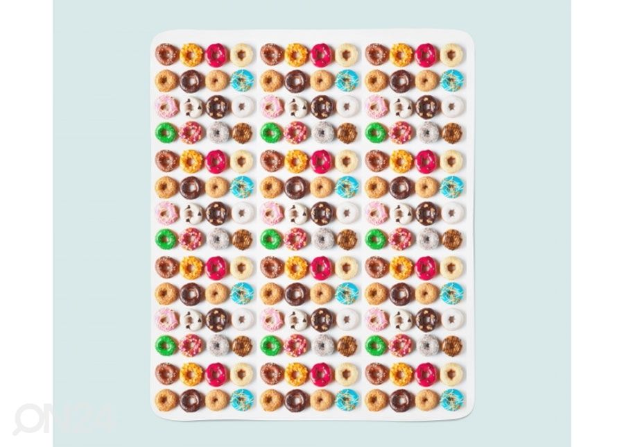 Torkkupeitto Sweet Dounuts 150x200 cm kuvasuurennos