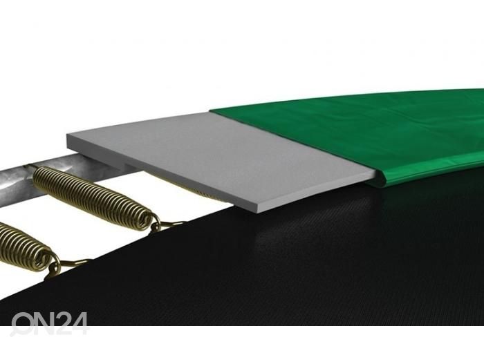 Trampoliini BERG Favorit 380 cm vihreä + turvaverkko kuvasuurennos