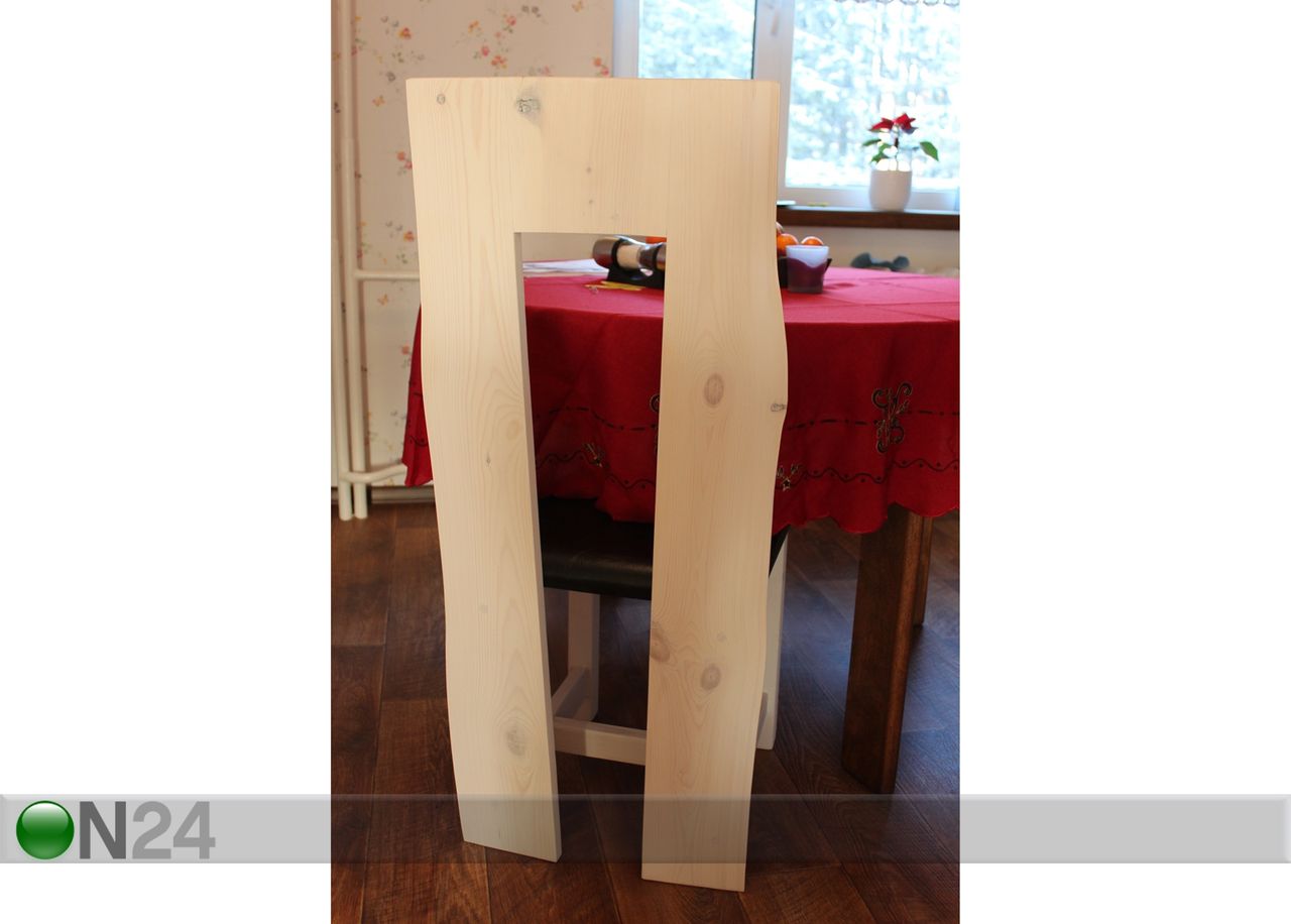 Tuoli, mänty kuvasuurennos