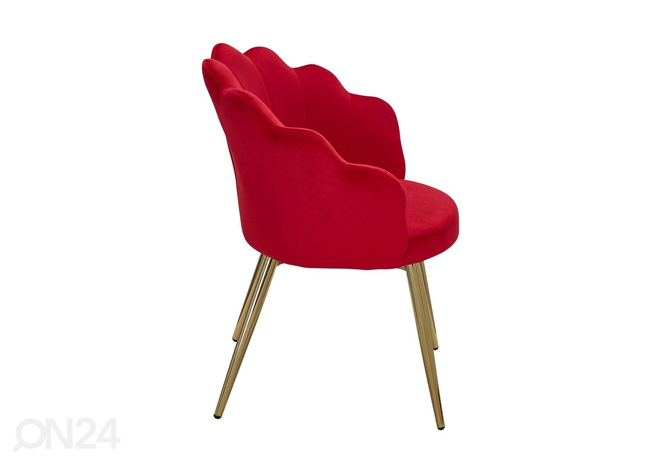 Tuoli, punainen kuvasuurennos