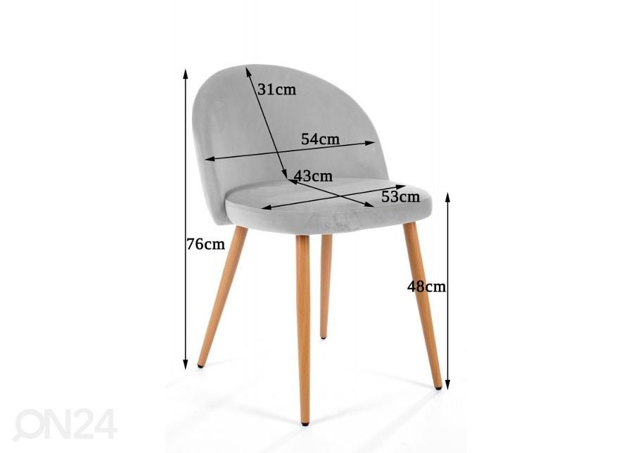 Tuoli, vaaleanpunainen kuvasuurennos