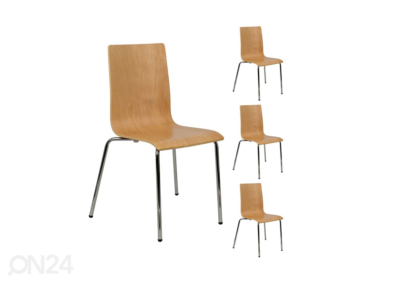Tuolit 4 kpl kuvasuurennos