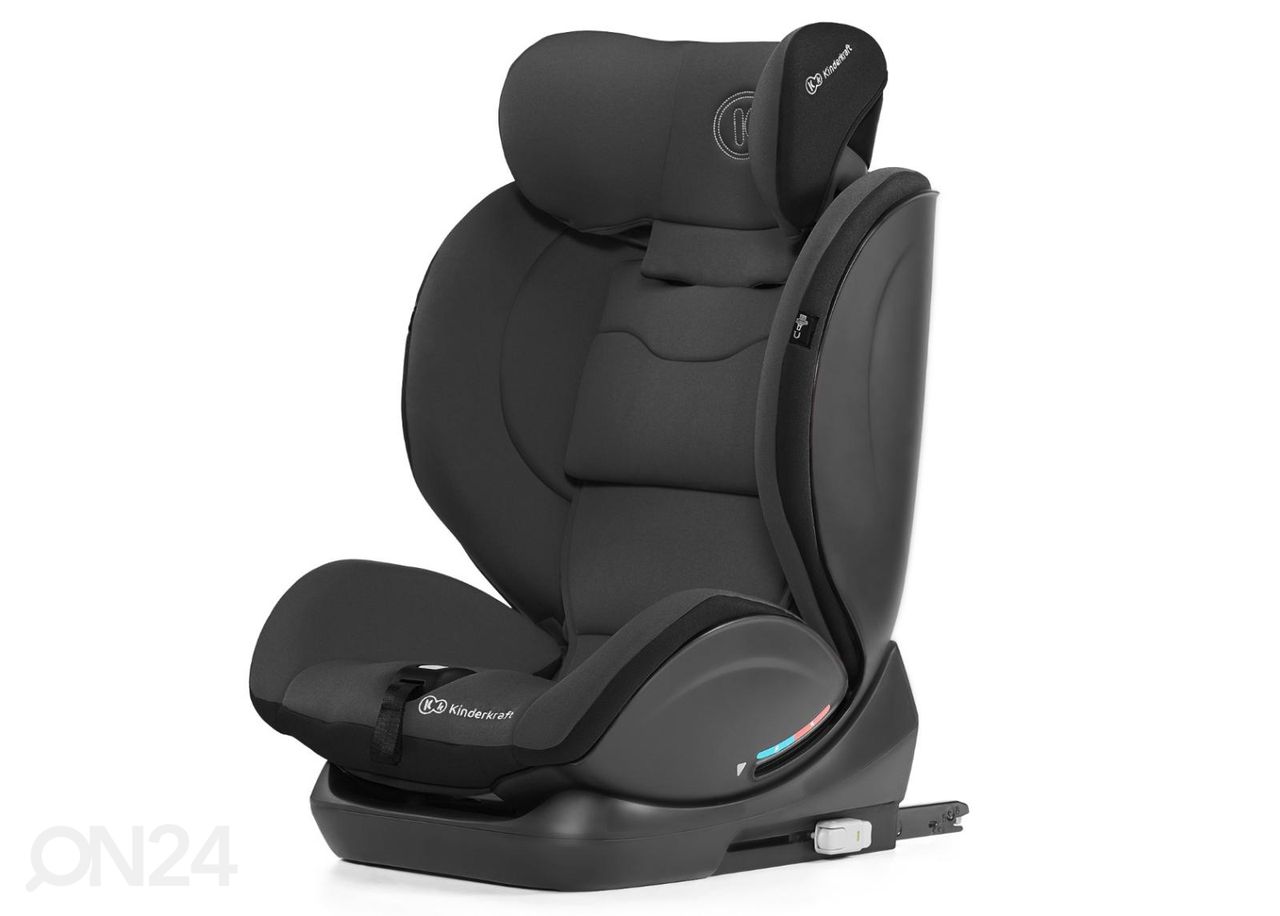 Turvaistuin MYWAY Kinderkraft 0-36 kg musta kuvasuurennos