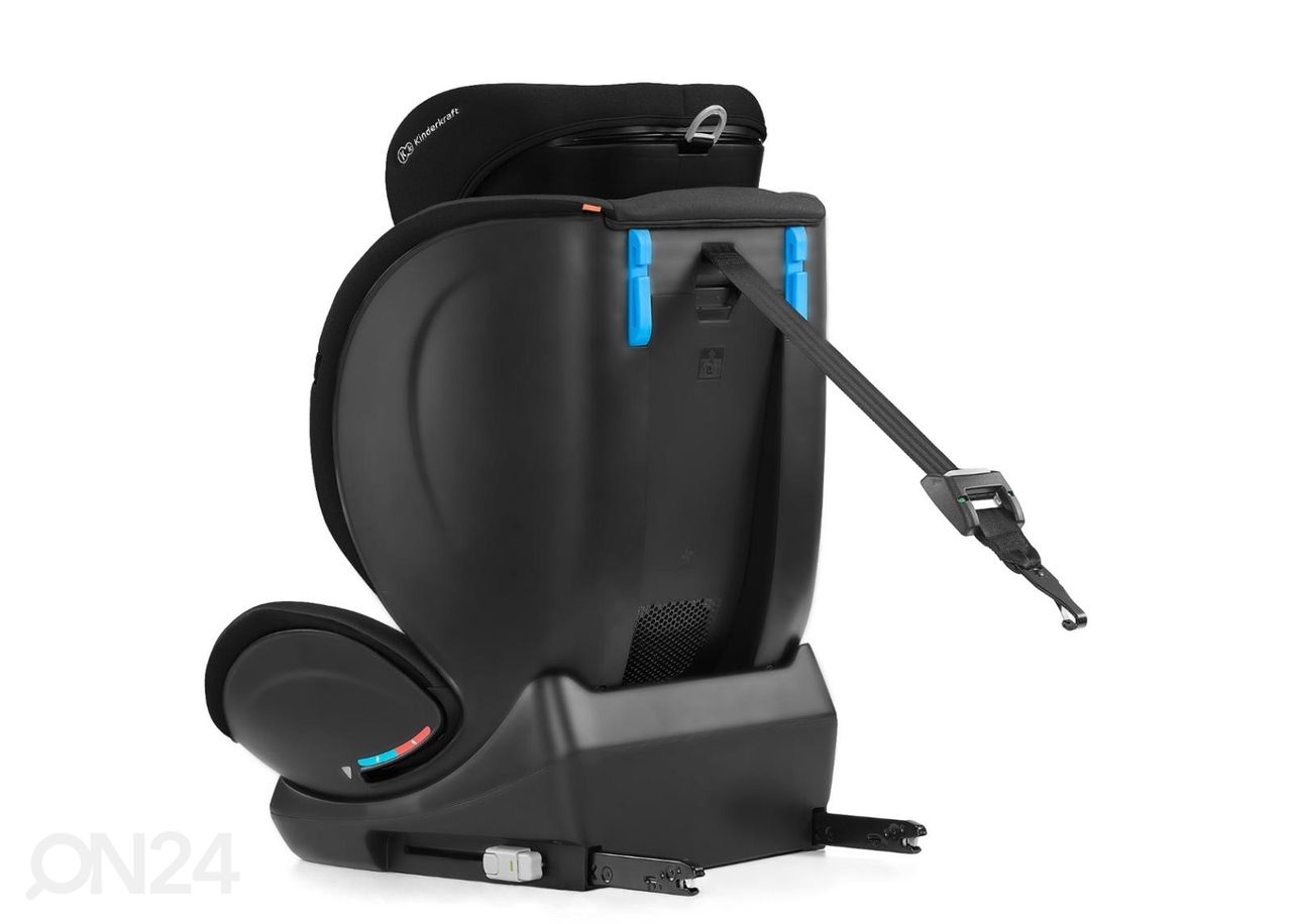 Turvaistuin MYWAY Kinderkraft 0-36 kg musta kuvasuurennos