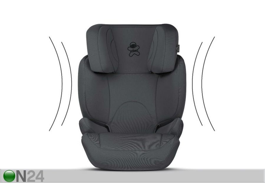 Turvaistuin Solution2-Fix 2019 CBX by Cybex 15-36 kg kuvasuurennos