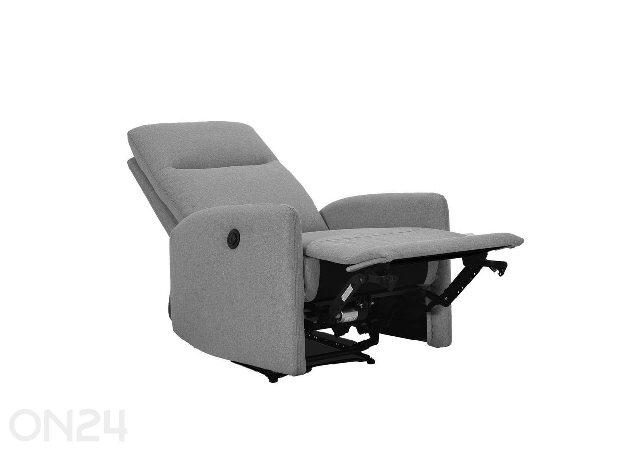 Tuumallinen nojatuoli Katy sähköisellä recliner-toiminnolla kuvasuurennos