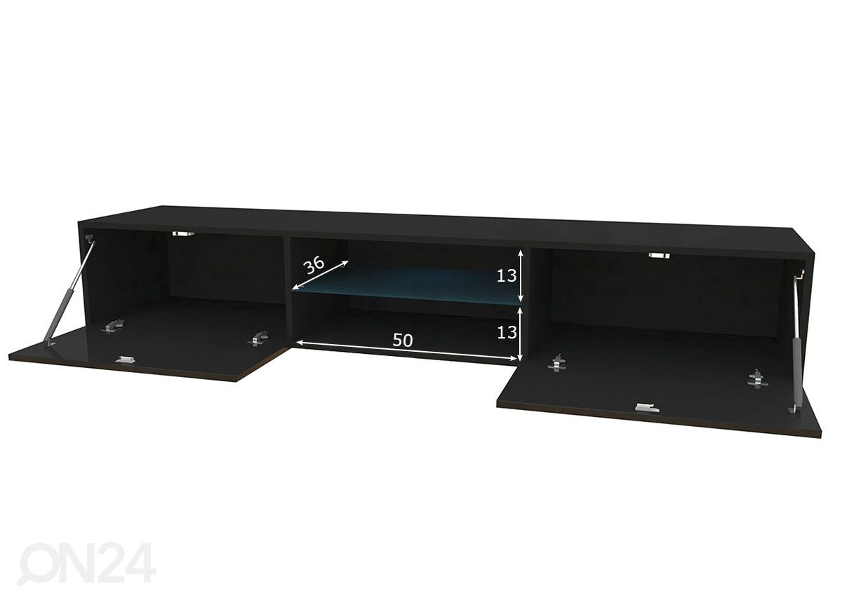 TV-taso 180 cm kuvasuurennos