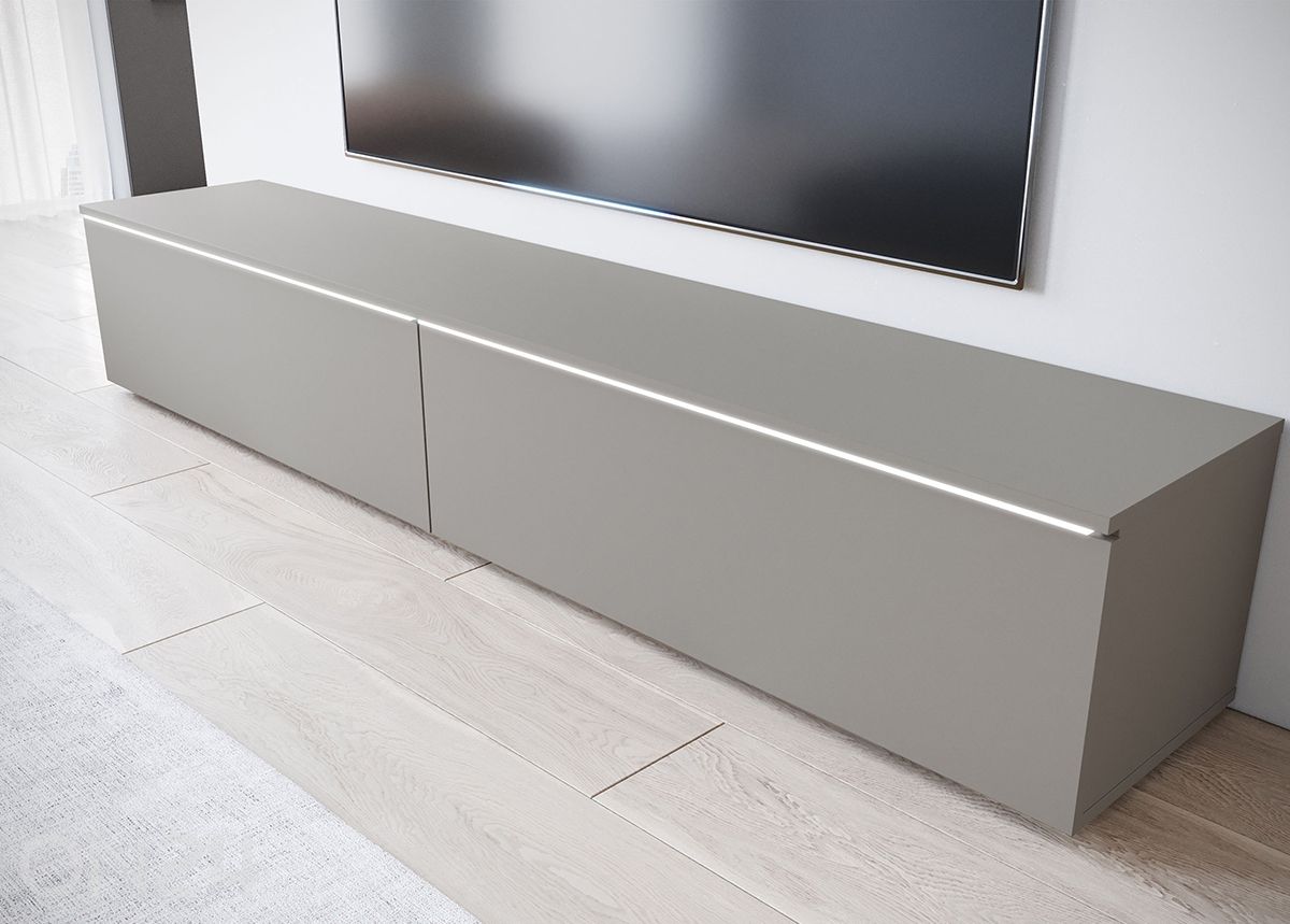 TV-taso Der 180 cm + LED kuvasuurennos