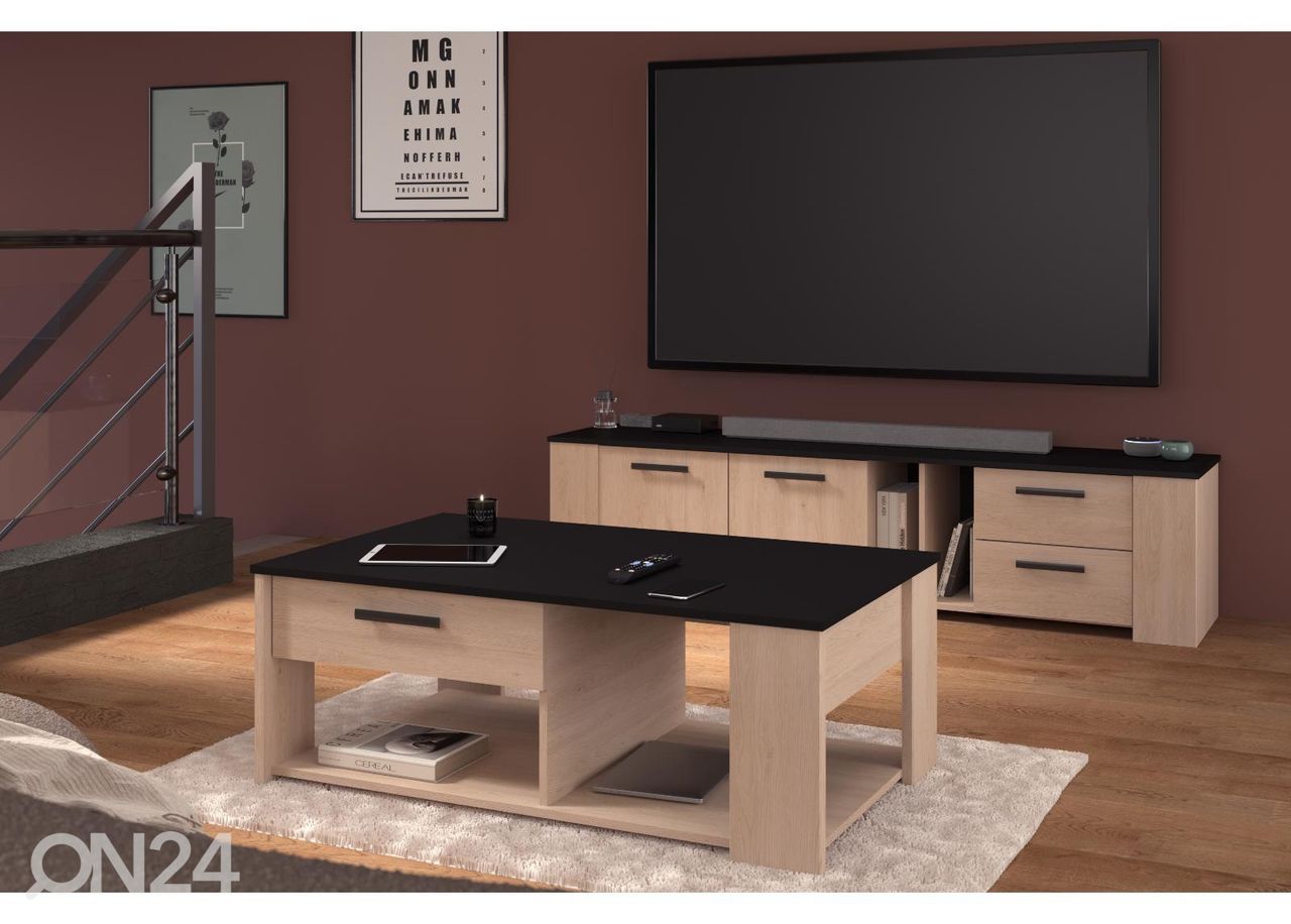 TV-taso Helma 182 cm kuvasuurennos