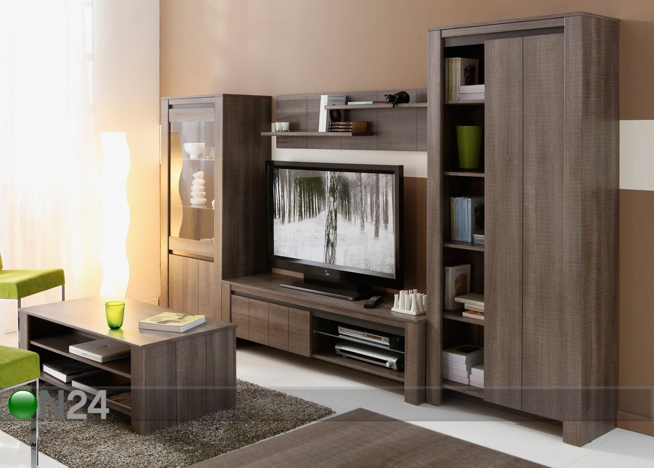 TV-taso LANA, tumma tammi kuvasuurennos