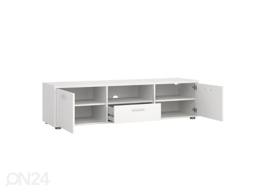 TV-taso Media 147 cm, valkoinen kuvasuurennos