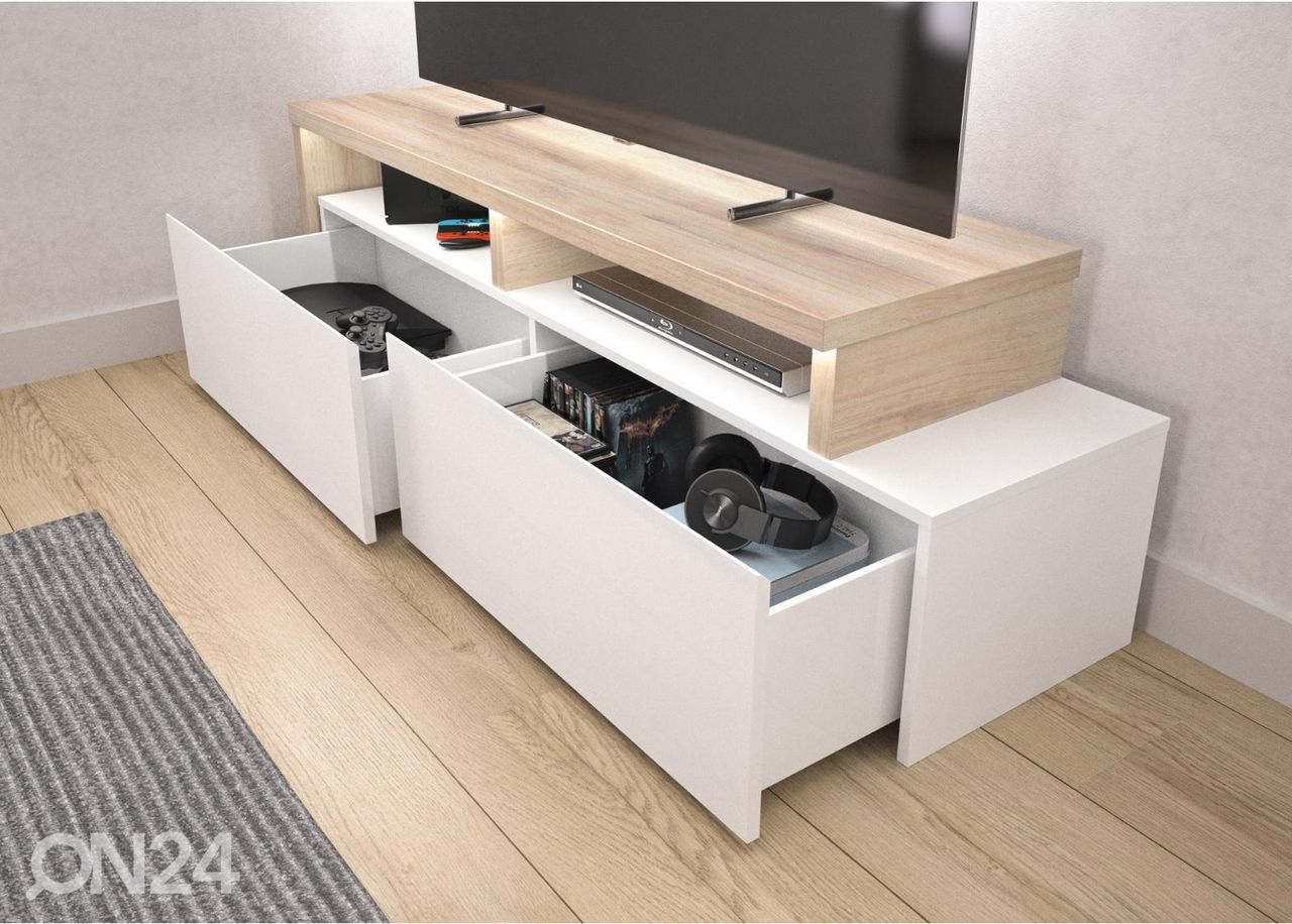TV-taso Mike + LED kuvasuurennos