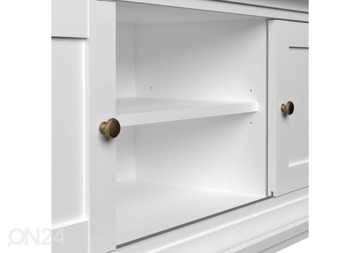 TV-taso Paris 149,5 cm, valkoinen kuvasuurennos