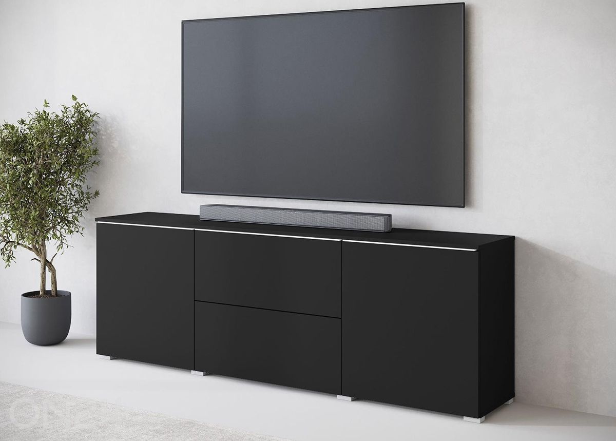 TV-taso Sawot 180 cm + LED kuvasuurennos