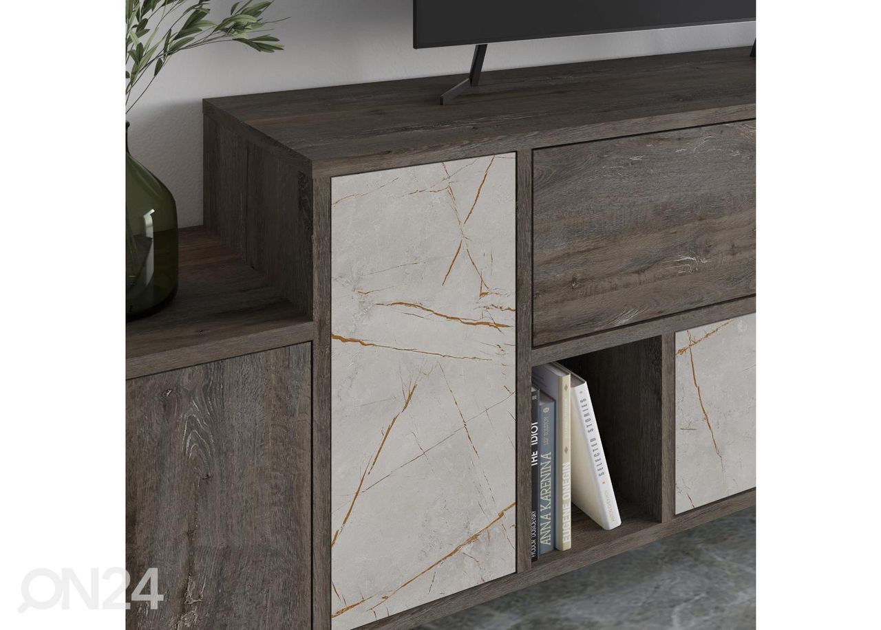 TV-taso + seinäkaappi kuvasuurennos