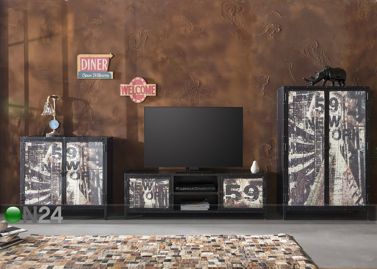 TV-taso Steel kuvasuurennos