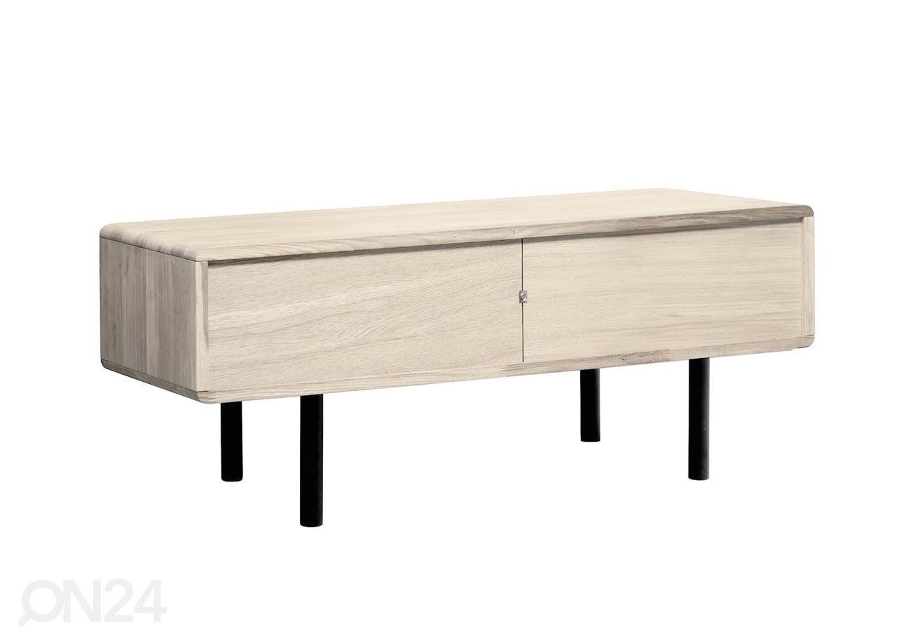 TV-taso Tokyo 107 cm, valkoinen öljy kuvasuurennos