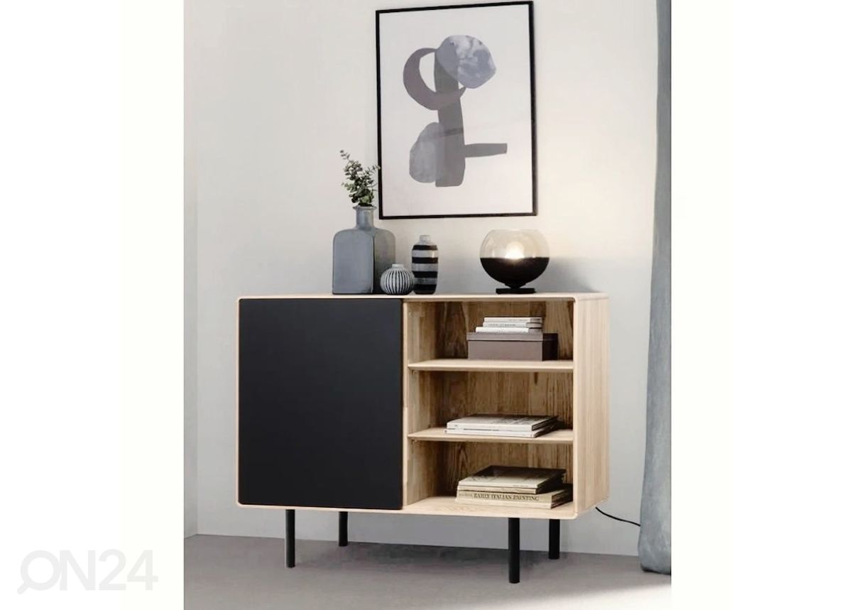 TV-taso Tokyo 107 cm, valkoinen öljy kuvasuurennos