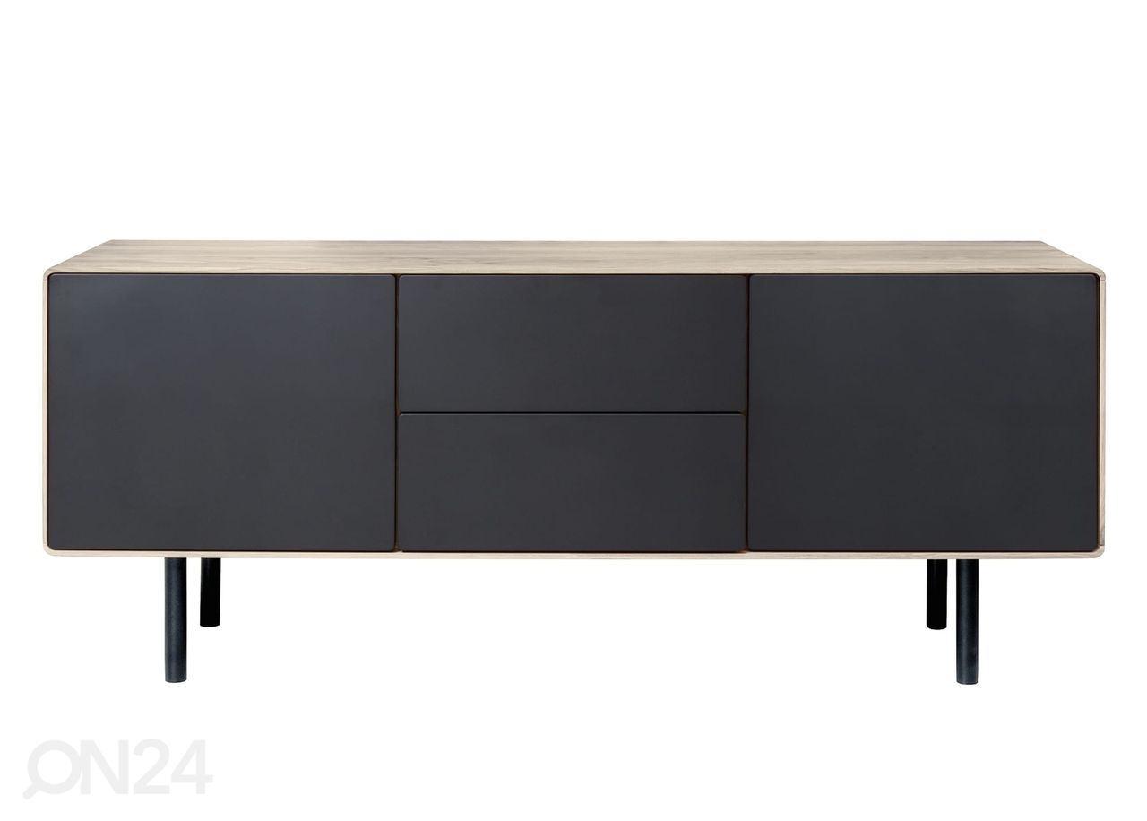 TV-taso Tokyo 160 cm, valkoinen öljy kuvasuurennos