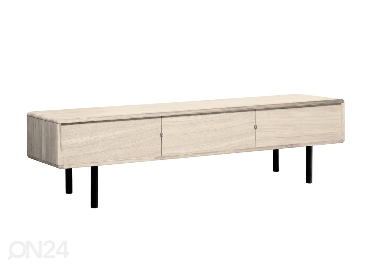 TV-taso Tokyo 160 cm, valkoinen öljy kuvasuurennos