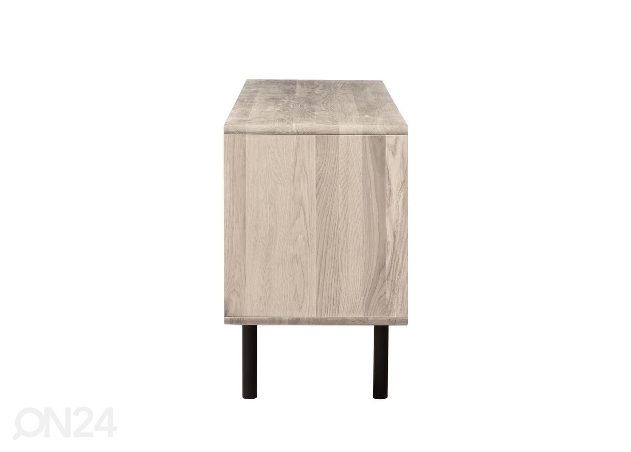 TV-taso Tokyo 160 cm, valkoinen öljy kuvasuurennos